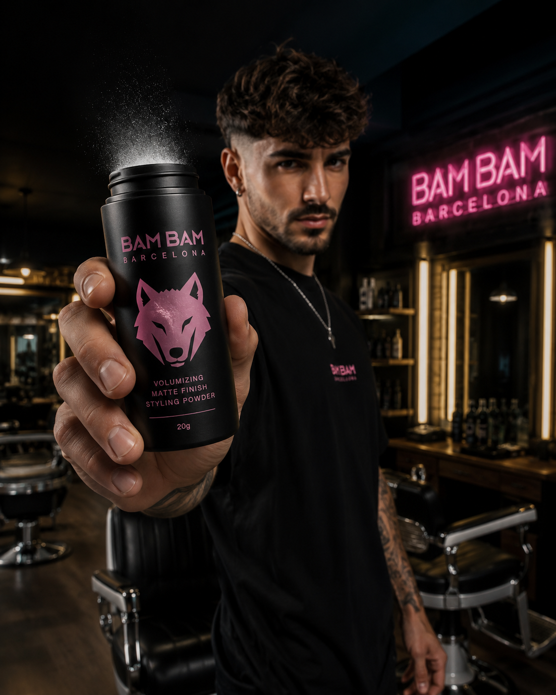 Hair dust powder for lift and volume